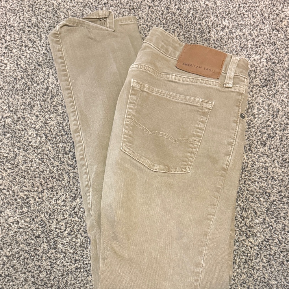 American Eagle Outfitters Tan Dress Pants